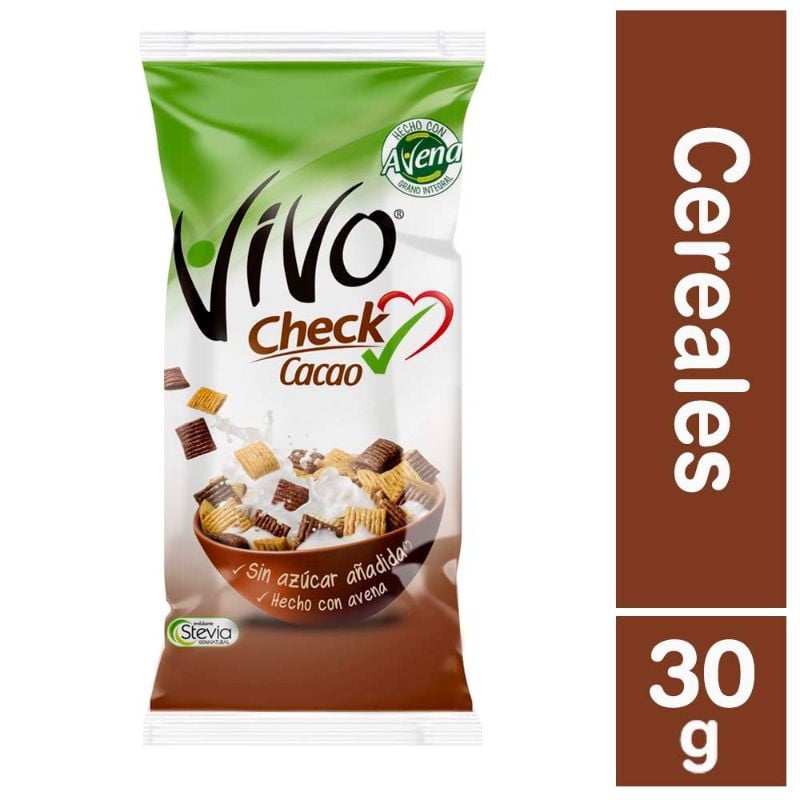 Cereal Vivo Check Cacao Snack