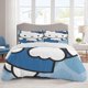 thumbnail image 1 of Hello Kitty Bedding Sets Cartoon Duvet Cover Lightweight 3 Piece Bet Sets for Kids Boys Girls, 1 of 5