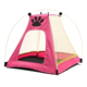 thumbnail image 1 of Carpa Cama para Mascotas tipo Cueva 40x40x42 Rosa, 1 of 1