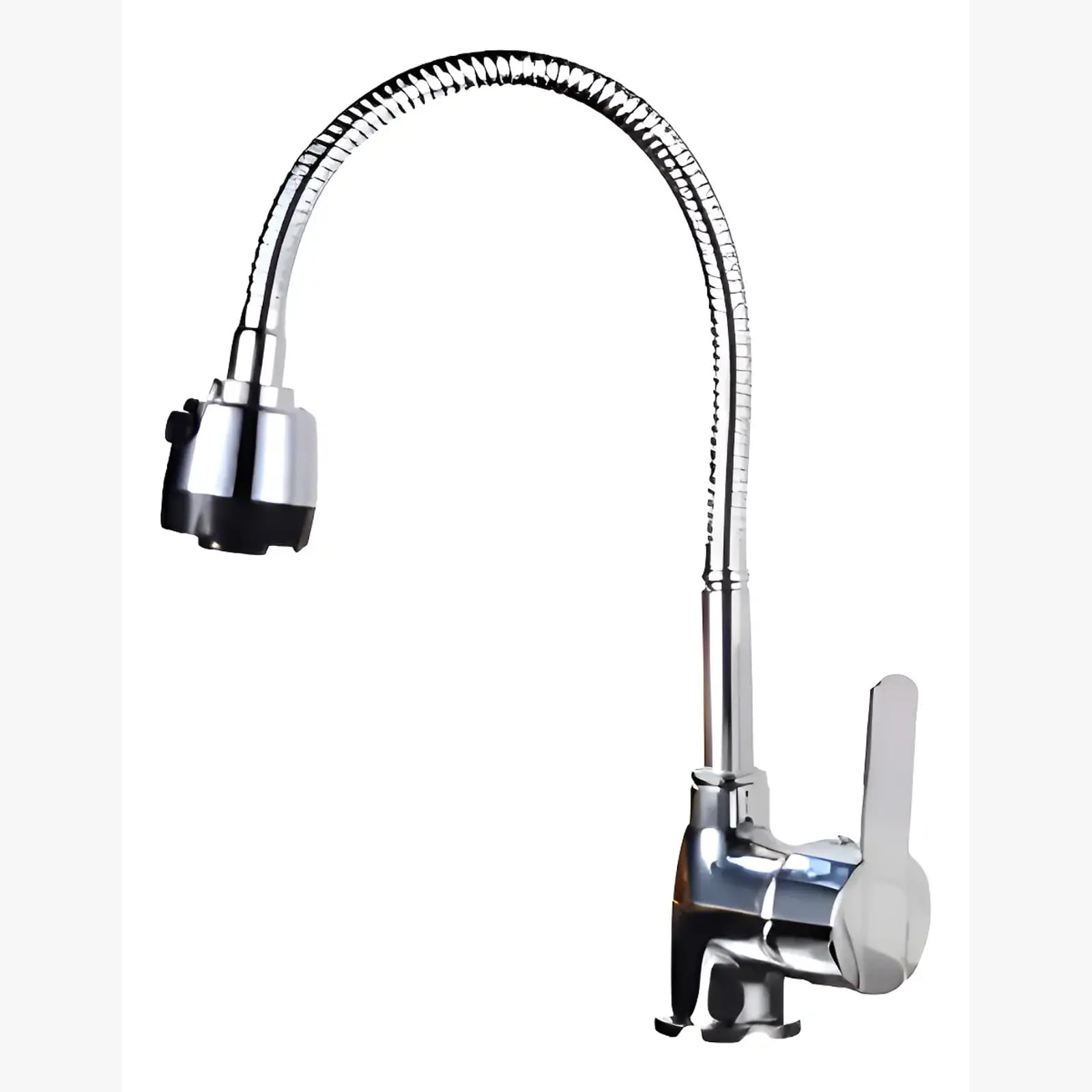 Genérico - Llave Grifería Lavaplatos Flexible Doble Chorro Multifuncional Fregadero Mezclador De Agua Monomando