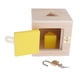thumbnail image 2 of Montessori Toys Kids Educación Temprana Material didáctico Cubo Juguete de madera Amarillo, 2 of 3