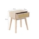 thumbnail image 3 of Velador Rejilla 1 Cajón Patas Largas Café, 3 of 6