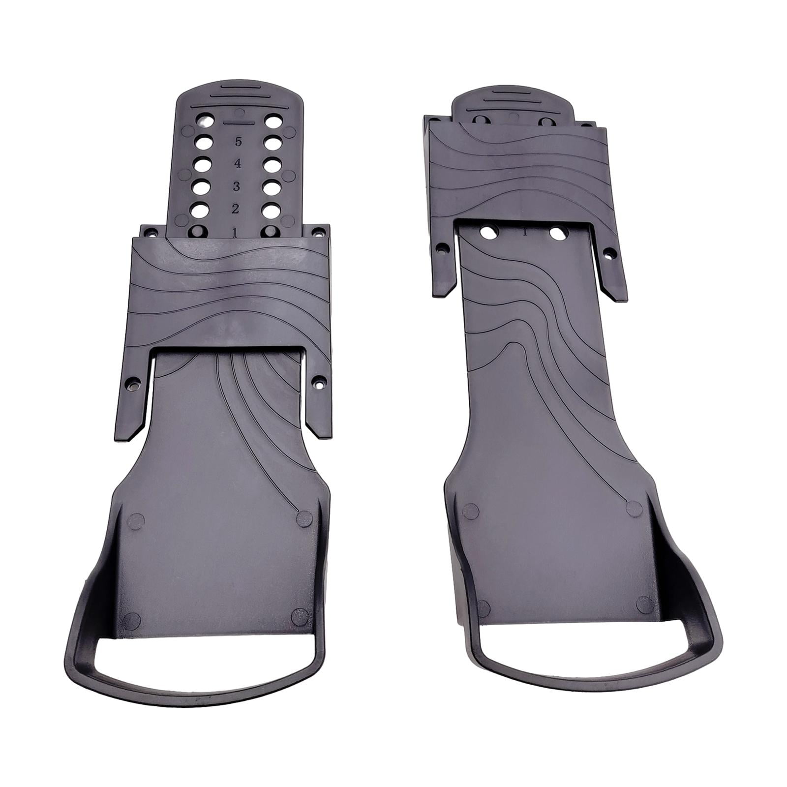 Magideal - Pedales Para Máquina De Remo, Accesorios Para Equipos De Fitness, Máquina De Ejercicio, Pedales De Repuesto Antideslizantes Duraderos Para Gimnasio En