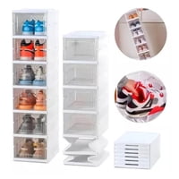 Citohome - Conjunto De 6 Cajas Organizadoras Plegables Para Zapatos: Mantén Tus Tenis Ordenados Con Estilo