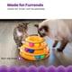 thumbnail image 4 of Pista de juguete interactiva para gatos Catstages Tower of Tracks Orange, 4 of 8