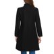 thumbnail image 3 of Abrigo de cuello alto INSPIRE CHIC para mujer con mangas largas para el invierno M Negro, 3 of 6