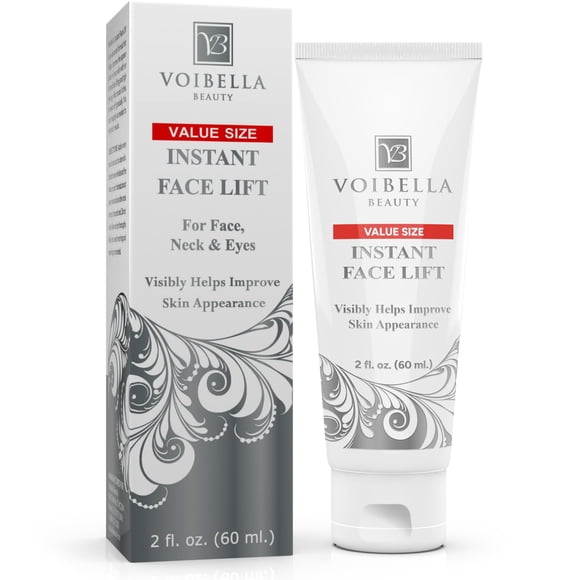 Crema de estiramiento facial Voibella, reafirmante instantáneo para ojos y cuello, 60 ml
