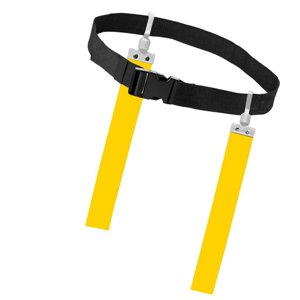 Ioensy - Cinta De Cinturón De Fútbol Ajustable Para Equipo De Accesorios Al Aire Libre Amarillo