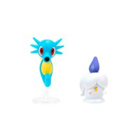 Pokemon - Set 2 Figuras De Entre 5 A 8 Cm Pokémon - Horsea + Litwick