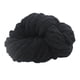 thumbnail image 5 of Hilo Grueso De Chenilla Lavable, Hilo Súper Voluminoso Para Tejer A Ganchillo, Negro, 5 of 5