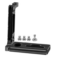 Magideal - Accesorio De Soporte En L Para Cámara, Aleación De Aluminio, Portátil, Fácil De Instalar, Adaptador De Placa De Liberación Rápida Para Trípode Profesi