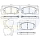 thumbnail image 2 of Pastillas Freno Para Auto Cbp32529, 2 of 4