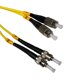 thumbnail image 2 of JFSTF1. Cable puente dúplex monomodo SM de fibra óptica 3.0mm 9/125um LSZH, 1 metro, conectores ST-FC, 2 of 3