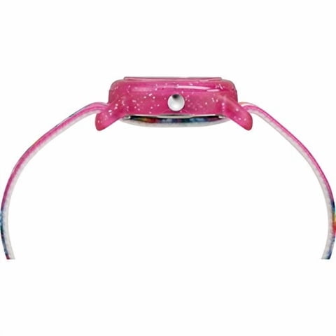 Reloj Timex Girls Tw7C25500 Time Machines Correa Tela Elástica Rosa/Arcoíris