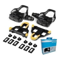 Pedales De Ruta Shimano Pd-Rs500 Original + Calas Negro