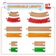 thumbnail image 5 of Set de 10 piezas de conectores para vías de tren de madera Bunu1492, 5 of 7