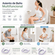 thumbnail image 2 of Baño De Asiento EOLAND Plegable Para Inodoro Higiene Intima Postparto Hemorroides Bidet Portatil Baño Blanco Enjuague, 2 of 6