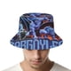 thumbnail image 4 of Gárgolas Sombrero bucket para adultos, gorra de protección solar, sombrero de pescador plegable para viajes al aire libre, pesca y actividades de verano, 4 of 6