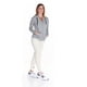 thumbnail image 2 of Poleron Mujer Invierno Forro Polar Elasticado Cierre Capucha A1723, 2 of 2