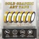 thumbnail image 5 of Cinta de arte gráfico HFKPJRT Gold, 6 rollos, 150 m, color dorado espejo, 5 of 8