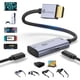 thumbnail image 1 of Adaptador HDMI a USB C Guermok 4K60Hz 1m Lentes AR, 1 of 3