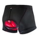 thumbnail image 4 of Ropa Interior De Ciclismo Para Hombre 5D Acolchado MTB Pantalones Cortos De Bicicleta De Carretera Transpirable Debajo De Los Pantalones XL Rojo, 4 of 5