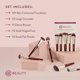 thumbnail image 4 of Set de brochas de maquillaje BK BEAUTY CORE LINE EXTENSION FACE SET, 4 of 6