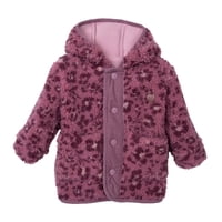 Pillin - Polerón Bebé Niña Chiporro Con Broches Guinda