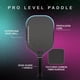 thumbnail image 3 of Paletas de pickleball JOOLA 3S Dual de fibra de carbono 14 mm/16 mm, 3 of 5