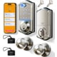 thumbnail image 1 of Cerradura Inteligente Ve017 k Con Huella Digital Control Por App Y Acabado Satinado, 1 of 8