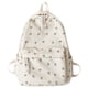 thumbnail image 1 of Women College Student Backpack Large Capacity Flower Book Schoolbag Adjustable Strap Casual Floral Backpack Teenage Girl Bag, 1 of 3