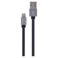 Philips - Cable Lightning 1.2 Mts Goma Plano Negro Dlc2508Cb Open Box