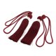 thumbnail image 2 of 1 par colgando bola cortina tieback borlas accesorios de cortina rojo, 2 of 5
