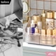 thumbnail image 4 of Organizador transparente para brochas de maquillaje, vitrina para cosméticos, caja de almacenamiento de escritorio para productos de belleza, lápiz labial, joyas, artículos de papelería en tocador, ba, 4 of 7