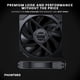 thumbnail image 4 of Ventilador de refrigeración Phanteks M25-140 Gen2 140 mm PWM, paquete de 3 unidades, negro, 4 of 4