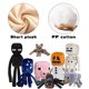thumbnail image 3 of Set de juguetes de peluche XSLWAN, paquete de 8, Creeper Snow Golem Enderman Baby, 3 of 7