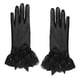 thumbnail image 3 of Guantes de encaje para mujer, guantes de disfraces, multifunción, elegante lazo, decoración, guantes de novia para cena festiva, fiesta, Cosplay, , Negro, 3 of 5