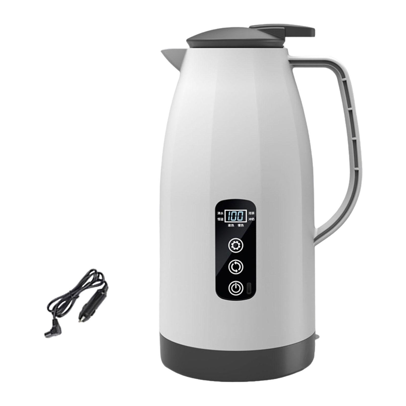 Magideal - Hervidor De Agua Para Coche, Calentador De Agua Portátil De 12 V Y 24 V Con Control Táctil. 12 Litros