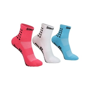 Spalding - Tripack Calcetines Antideslizantes Adulto