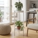 thumbnail image 3 of Porta Macetero Pedestal Para Plantas 2 Niveles Estante M blanco, 3 of 9