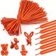 thumbnail image 1 of Paquete de 100 globos YXYL Naranja 260 Long (11,8 pulg.), 1 of 7