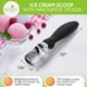 thumbnail image 2 of Cuchara para helado Spring Chef Heavy Duty con mango cómodo, negra, 2 of 9