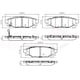 thumbnail image 3 of Pastillas Freno para auto Subaru Impreza 2011-2016 Trasero, 3 of 4