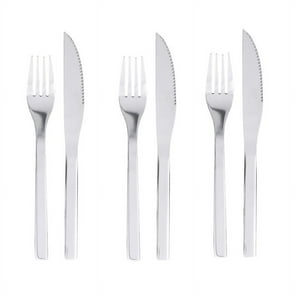 Arthome - Set Cubiertos 6 Piezas Acero Inoxidable Cuc31