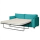 thumbnail image 3 of Sofa Cama Milan 2Pl Con Resortes Pocket Tela Velvet Turquesa, 3 of 5
