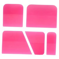 Ioensy - 5 Piezas De Accesorios Genéricos De Escobilla De Goma Ppf Para Película Protectora De Pintura De Espejo Rosa