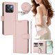thumbnail image 2 of Funda Tipo Libro para OnePlus 10T 5G con Ranuras para Tarjetas, Rosa, 2 of 6