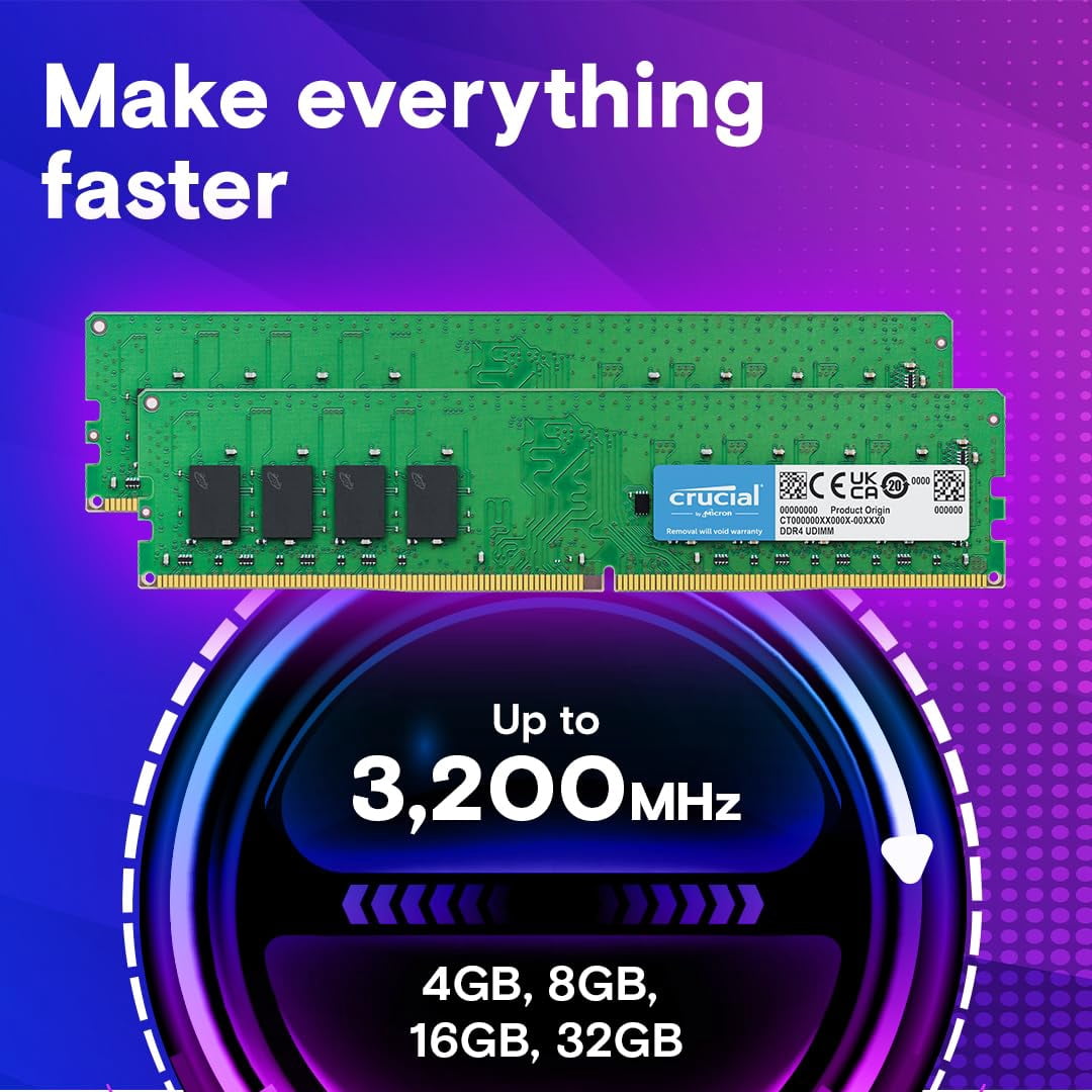RAM Crucial CT32G4DFD832A 32 GB DDR4 3200 MHz CL22 UDIMM | Lider