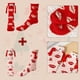 thumbnail image 4 of Calcetines de San Valentín, calcetines magnéticos con estampado de labios, diseño divertido y novedoso, para el día de San Valentín, para uso diario en pareja (estilo labios)., 4 of 7