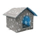 thumbnail image 5 of Refugio para gatos callejeros al aire libre, nido para gatos, cueva para gatitos, casa para gatos al aire libre con aislamiento cálido, refugio para S, 5 of 5